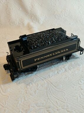 Bachmann Big Haulers G Scale Black Pennsylvania Tank Car 9670 Metal Wheels